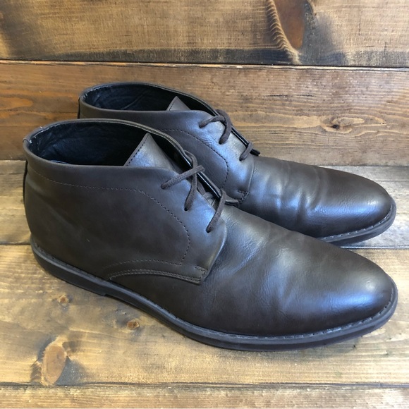 Calvin Klein Shoes Mens Calvin Klein Fremont Chukka Boots Brown